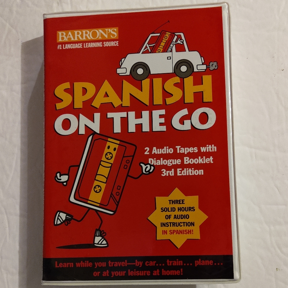 Barron's Spanish On The Go. 2 Audio Tapes With Dialogue Booklet